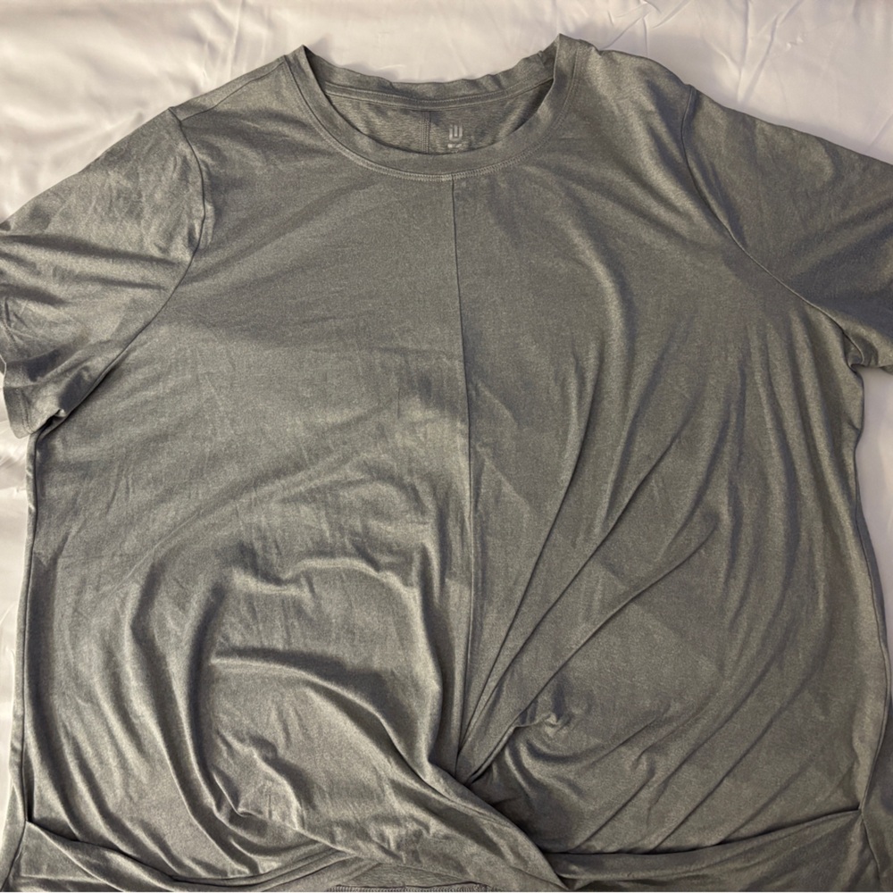 Ideology Heather Gray Active Tee